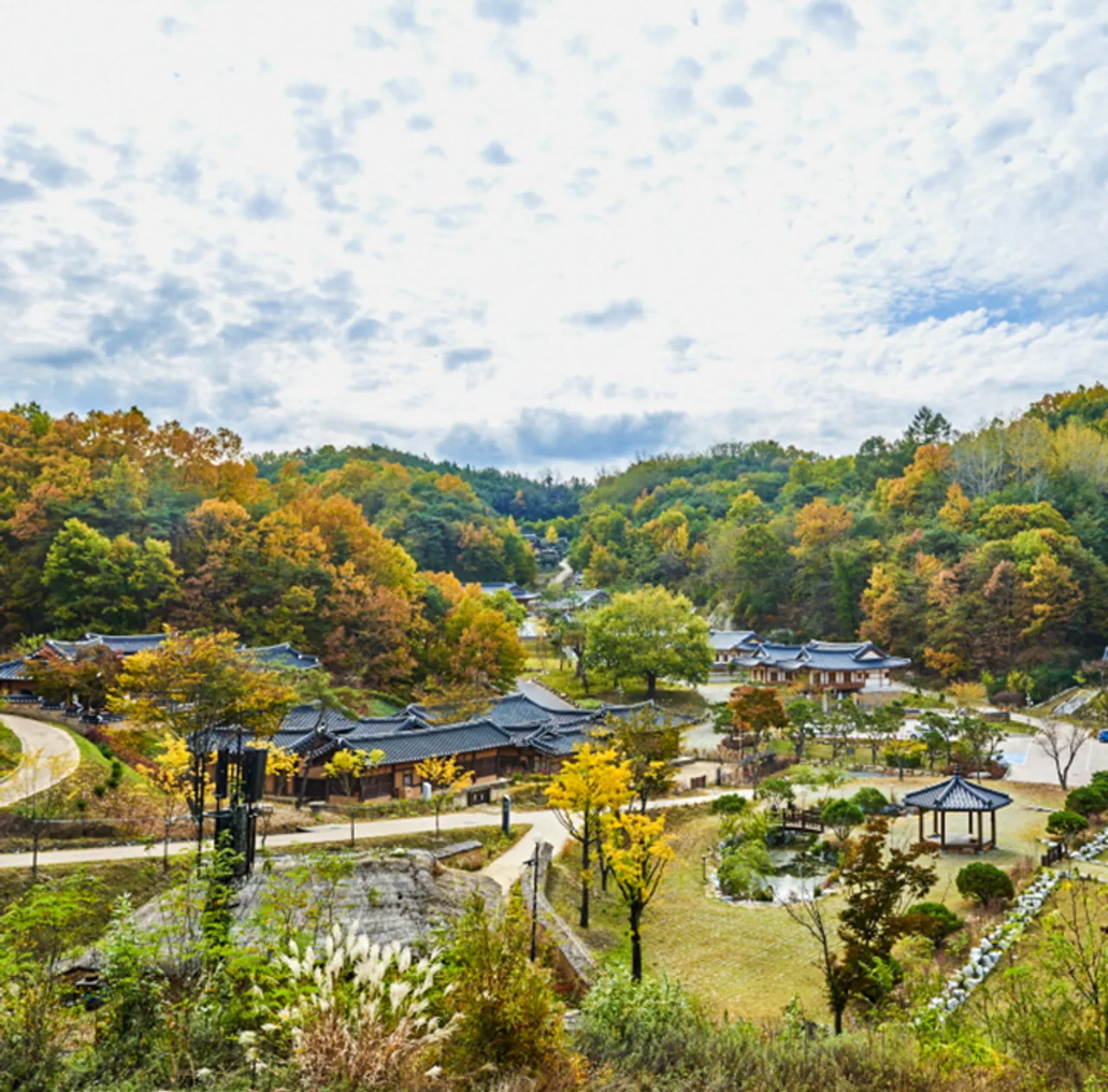 안동 전통리조트 구름에 사진