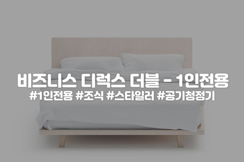 비즈니스 디럭스 더블 - 1인전용(조