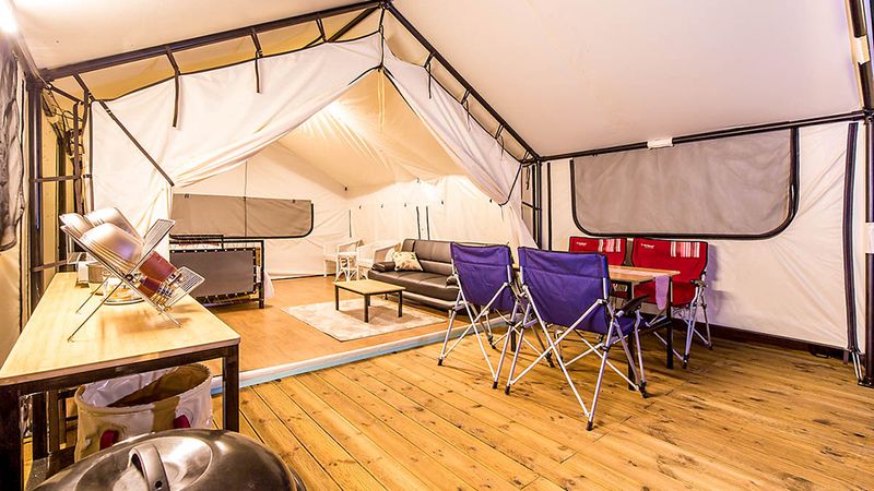 온더힐글램핑침대