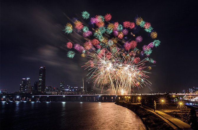 서울세계불꽃축제 사진