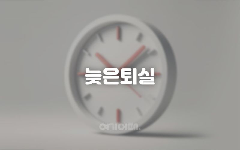 늦은퇴실