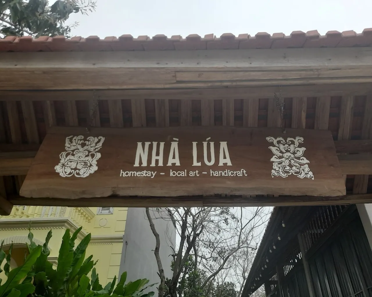 숙소 앞