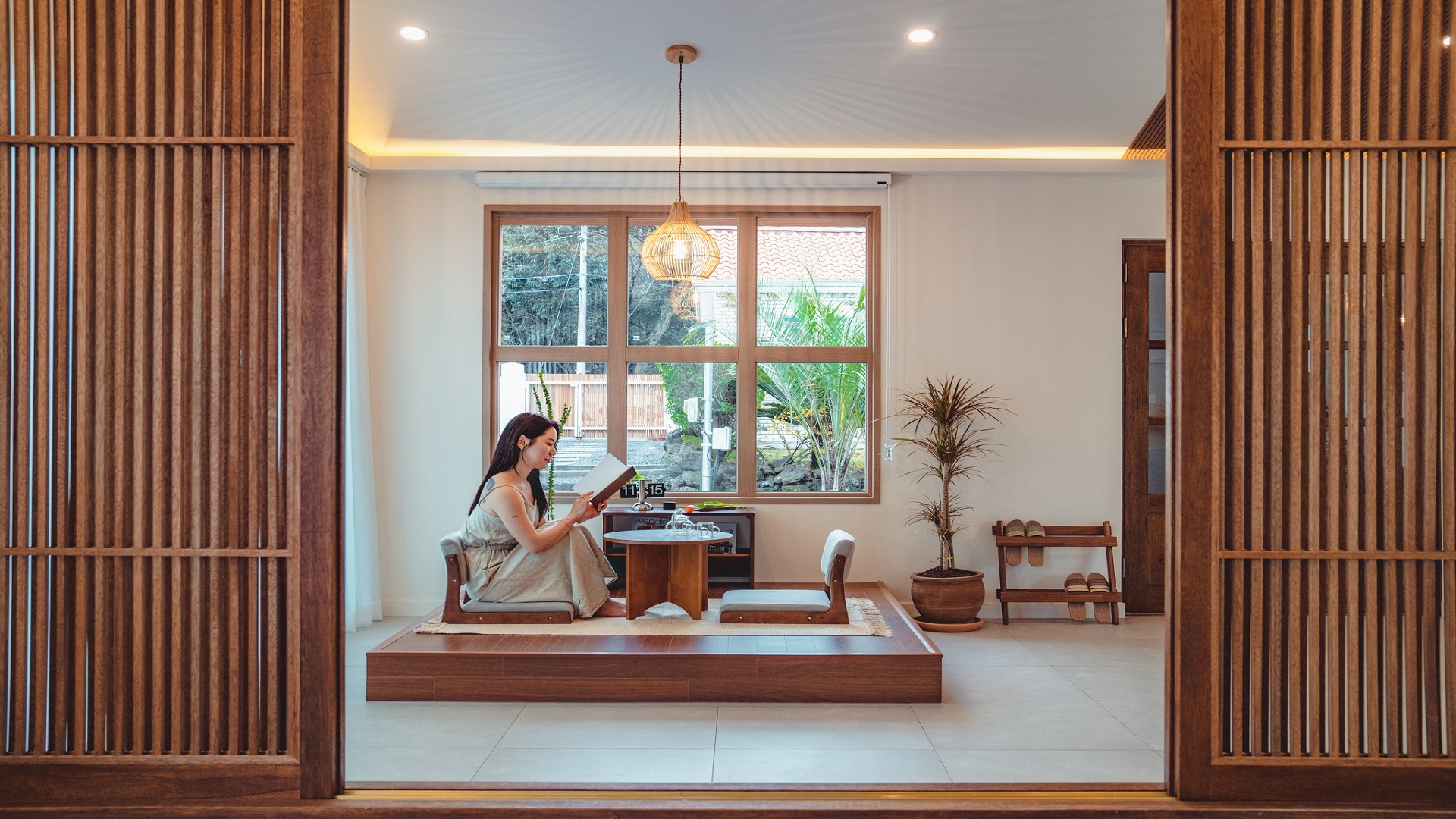 머무름만으로 여행이 되는 곳 감성독채 풀빌라 | 선흘안 안(安) 2