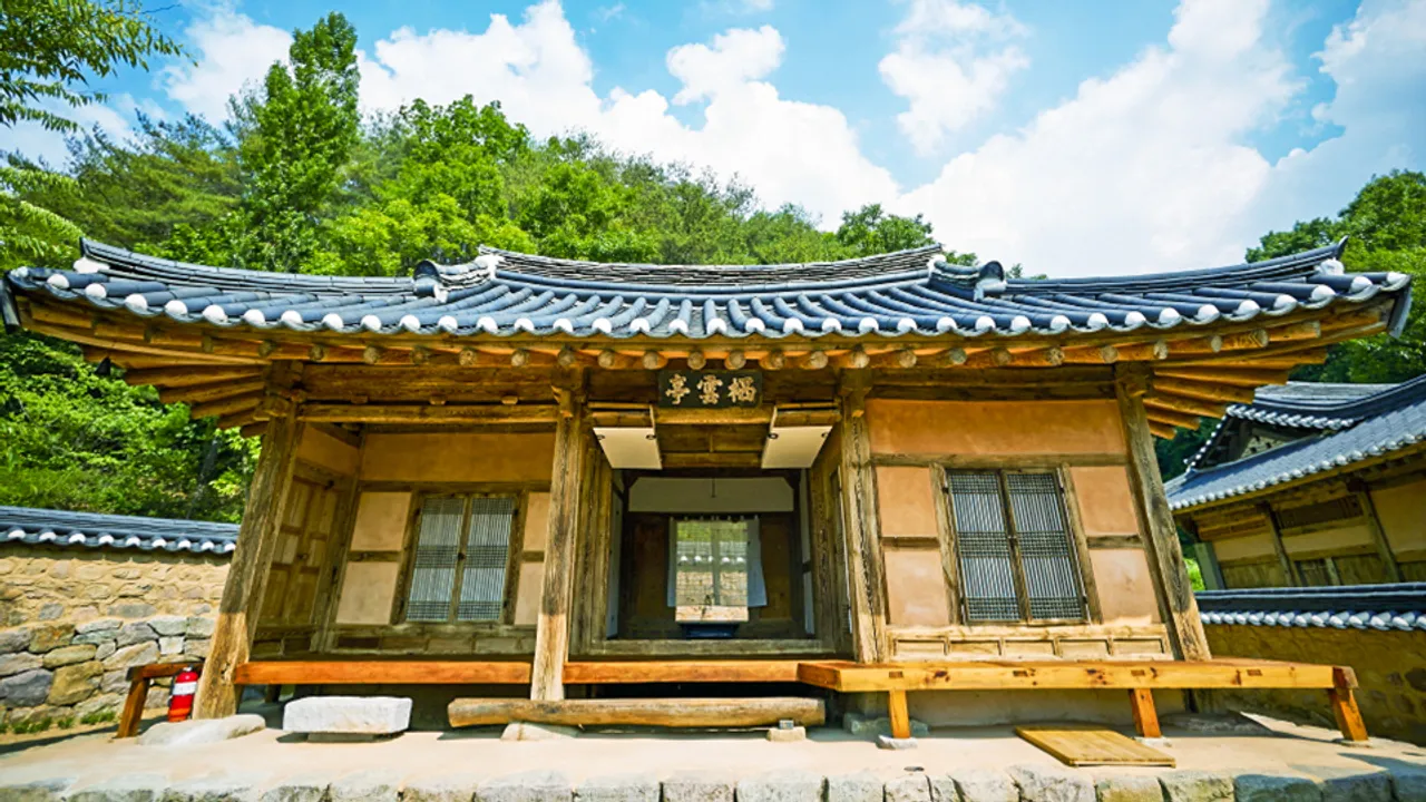 안동 전통리조트 구름에 사진