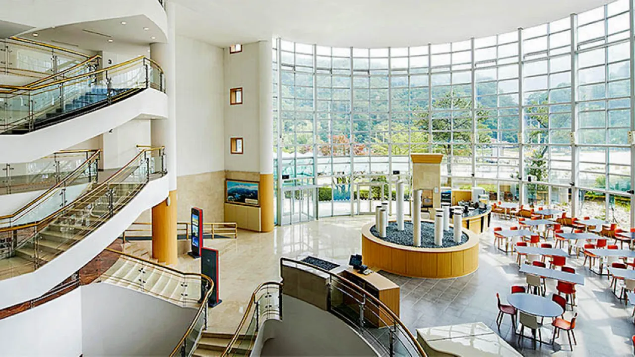 한화리조트 산정호수 안시 사진