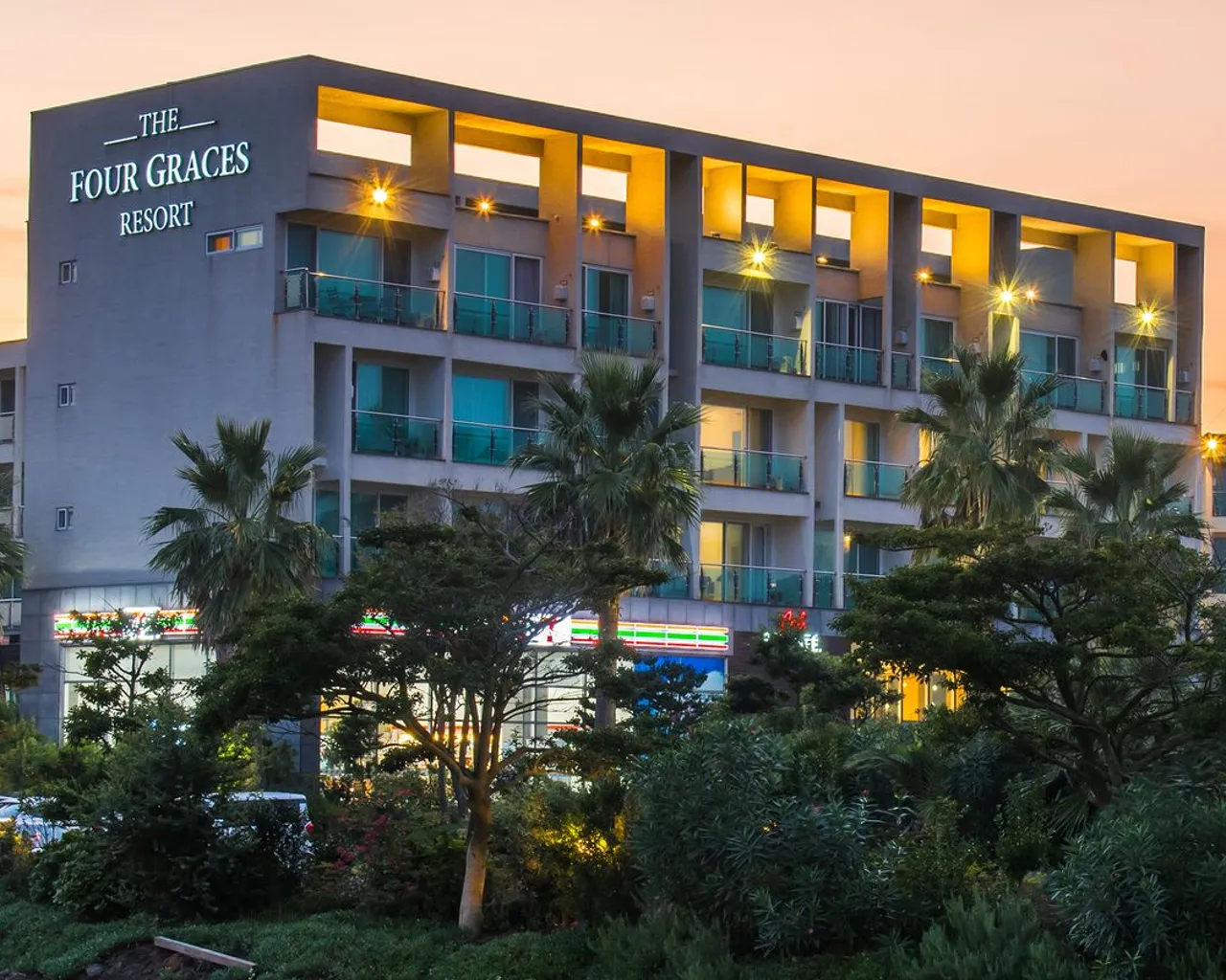 더포그레이스 리조트 서귀포 외관