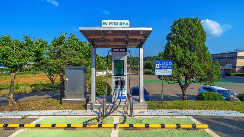 전기자동차충전소