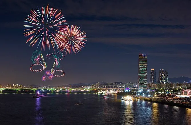 서울세계불꽃축제 사진