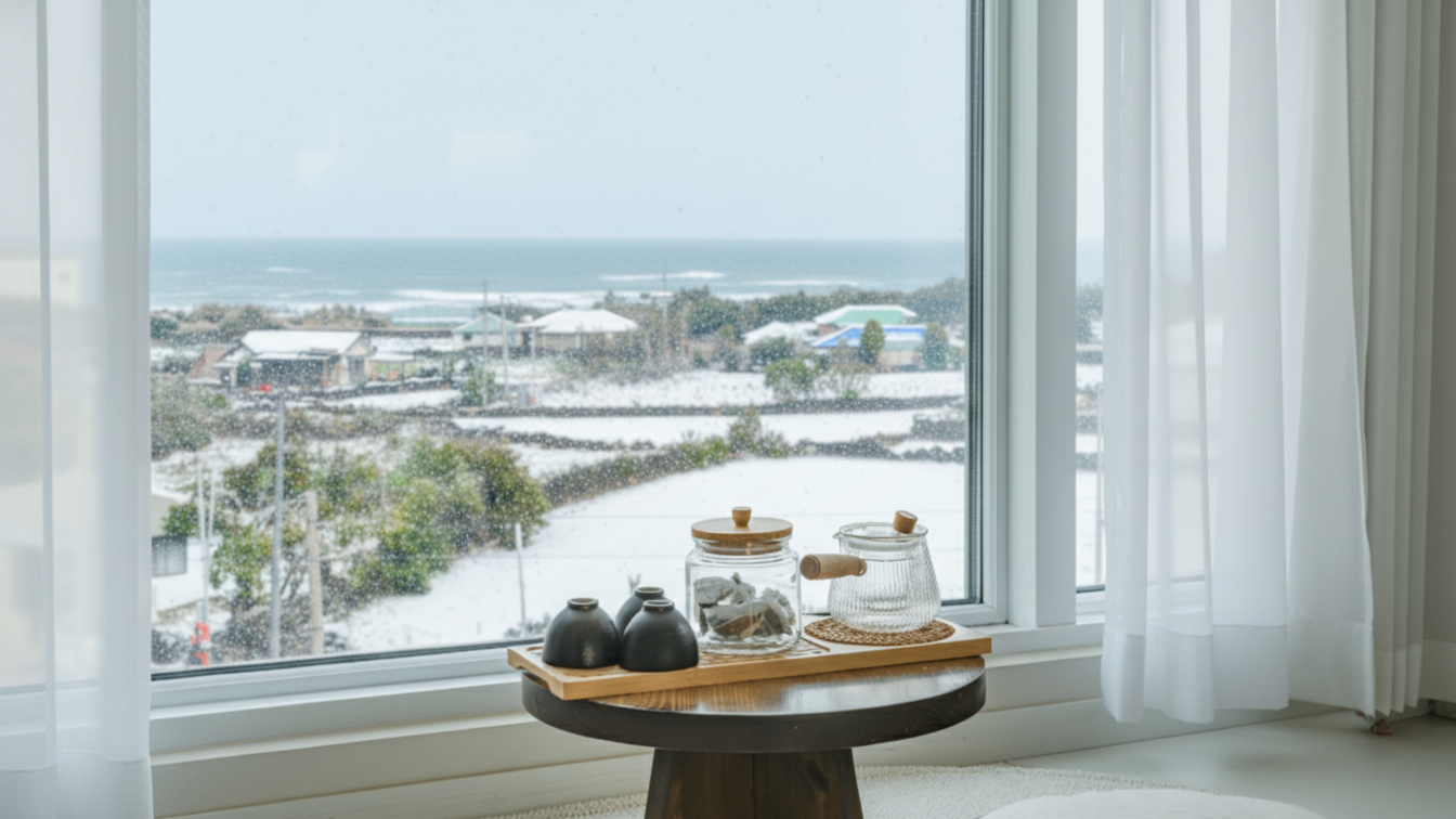 바다가 보이는 아로마 힐링 풀빌라 | 여유를담다 3