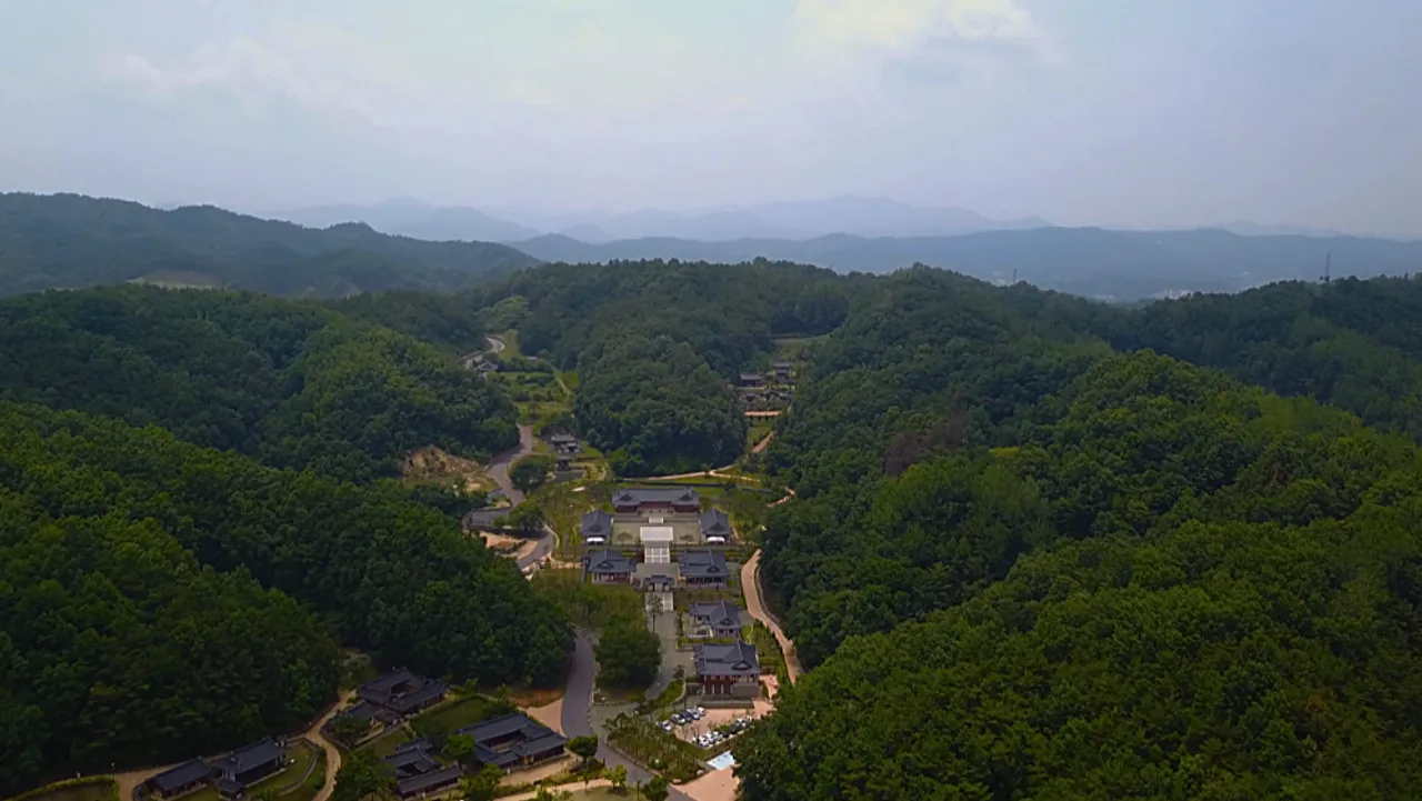 안동 전통리조트 구름에 사진