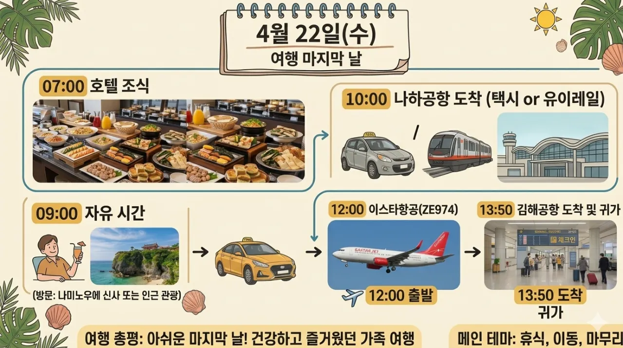 3대가 함께한 오키나와 3박 4일 여행 후기
