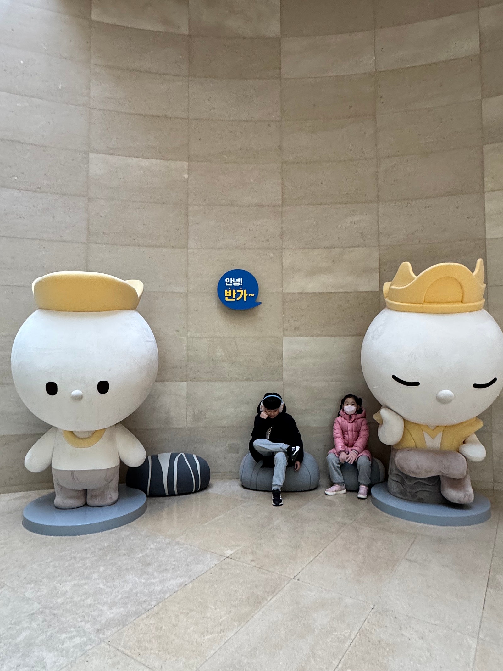 왕보가족 서울여행일기 4일차 :) 국립중앙박물관 (국중박-어린이박물관예약/체험) / 인사동+ 주변 산책/ 헤비스테이크