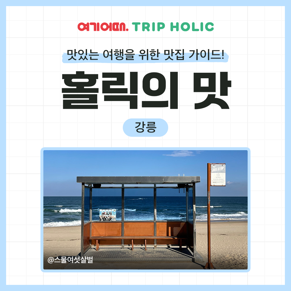 <홀릭의 맛> 직접 다녀와 믿을 수 있는 후기로 무장한 강릉 맛집 추천🌟 강원도 바다도 즐기고 미식도 즐겨 보세요!