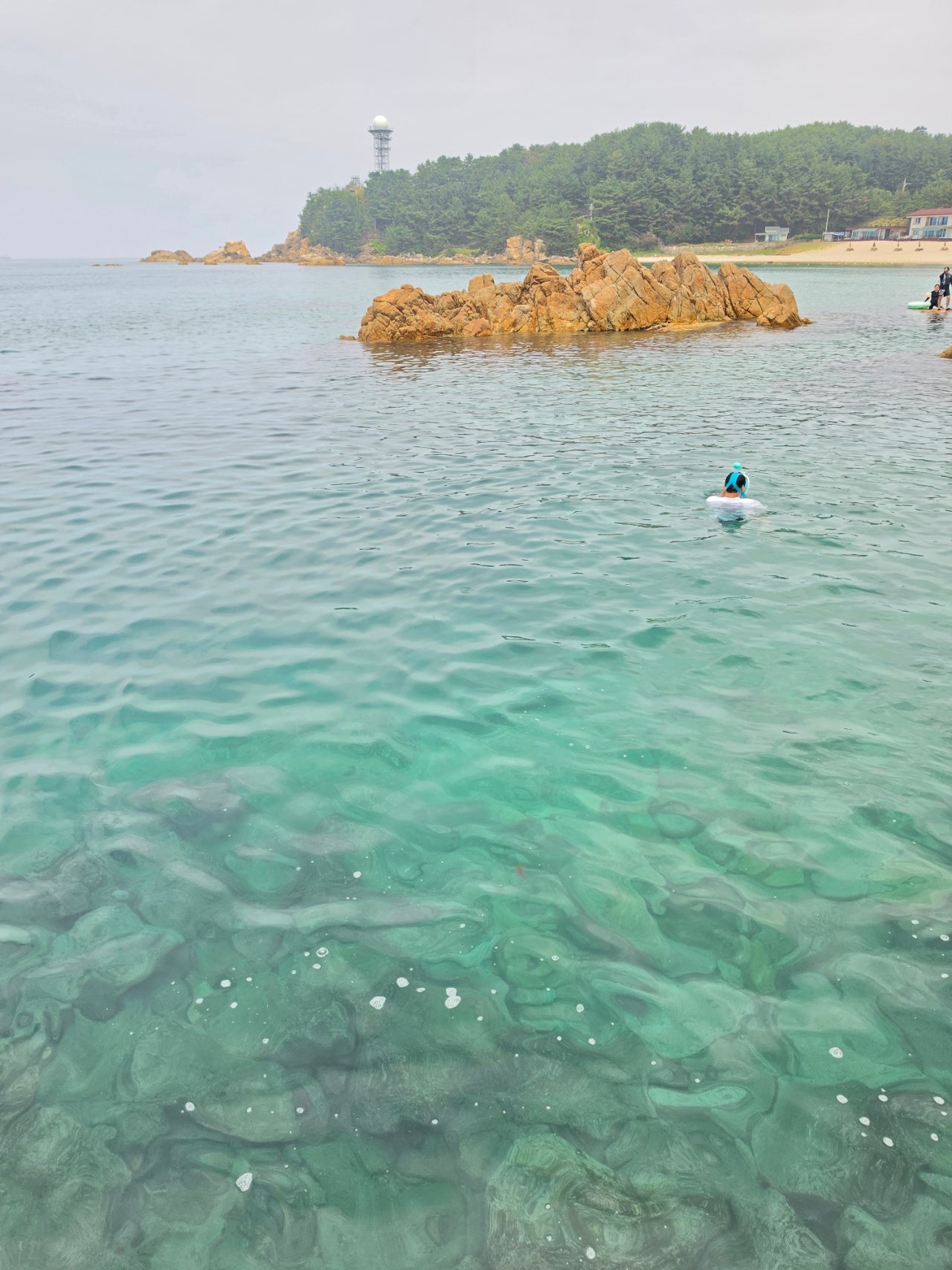 하조대비치( 스노쿨링 포인트) 죽도해변 주문진시장 오색그린야드호텔 30년 할머니순두부 주전골 트레킹 탄산온천 찜질방