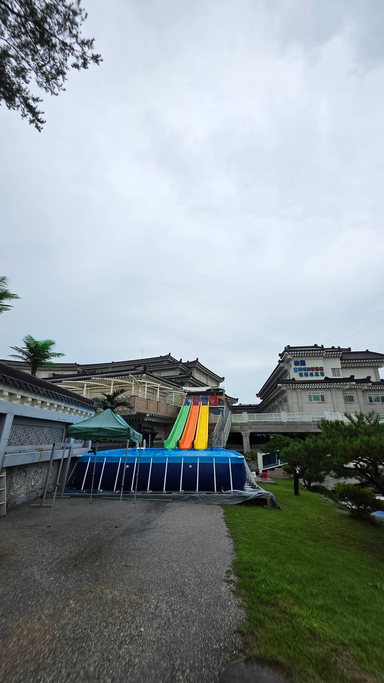 오로지 수영장만 보고 다녀왔습니다 🏊♀️
