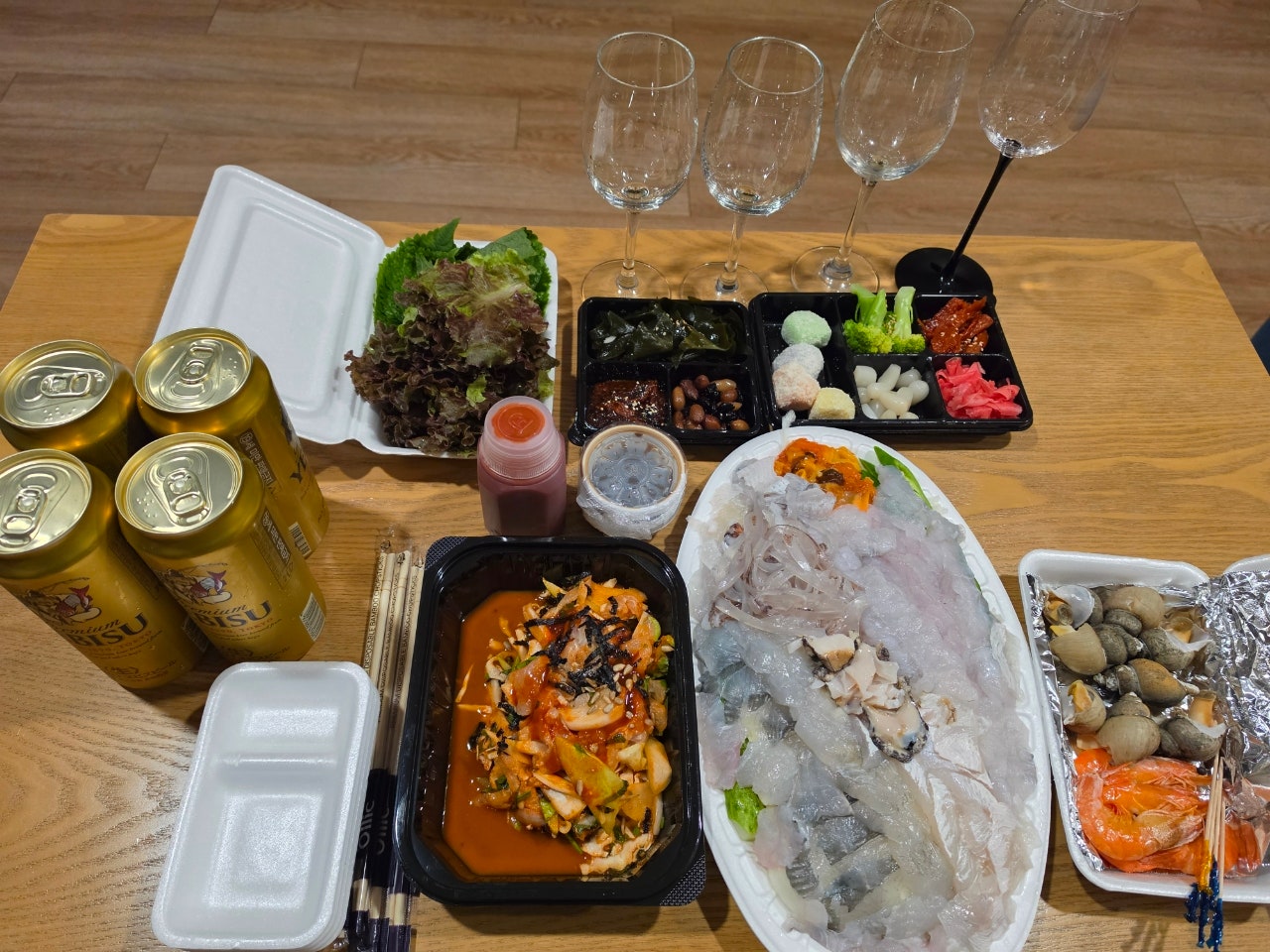 강릉 금진해변 조개잡이하고 탑스텐호텔 금진온천 수영장 해변횟집 모듬회 서울식당 매운탕까지 온가족 마지막여름을 즐기고 왔어요