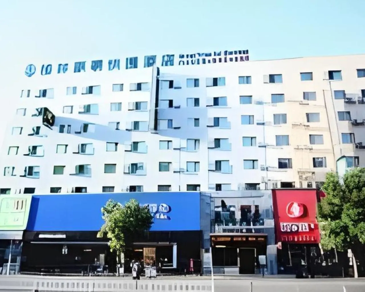 숙소 외관