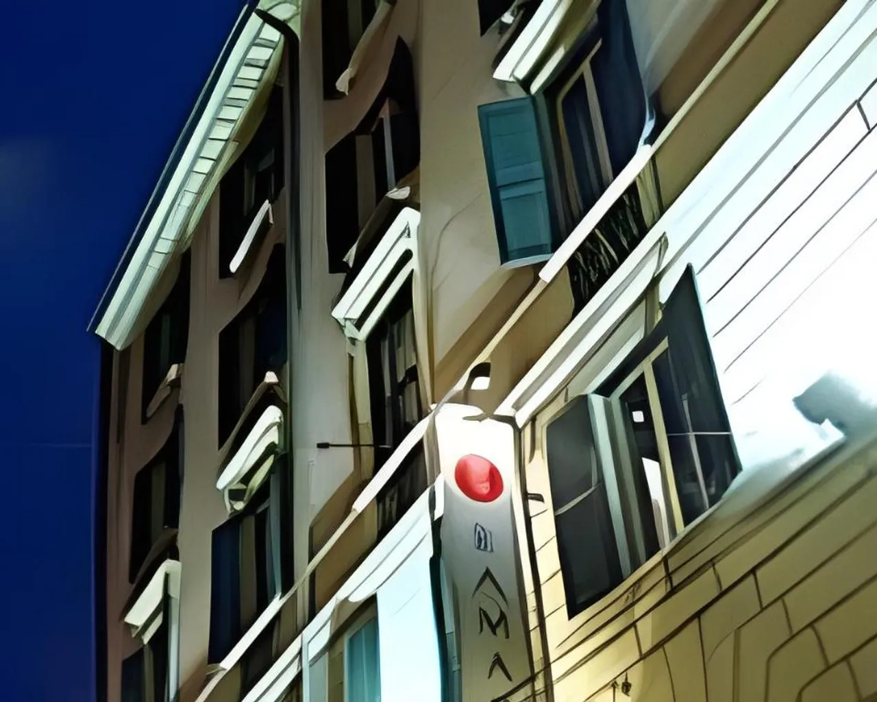 숙소 외관