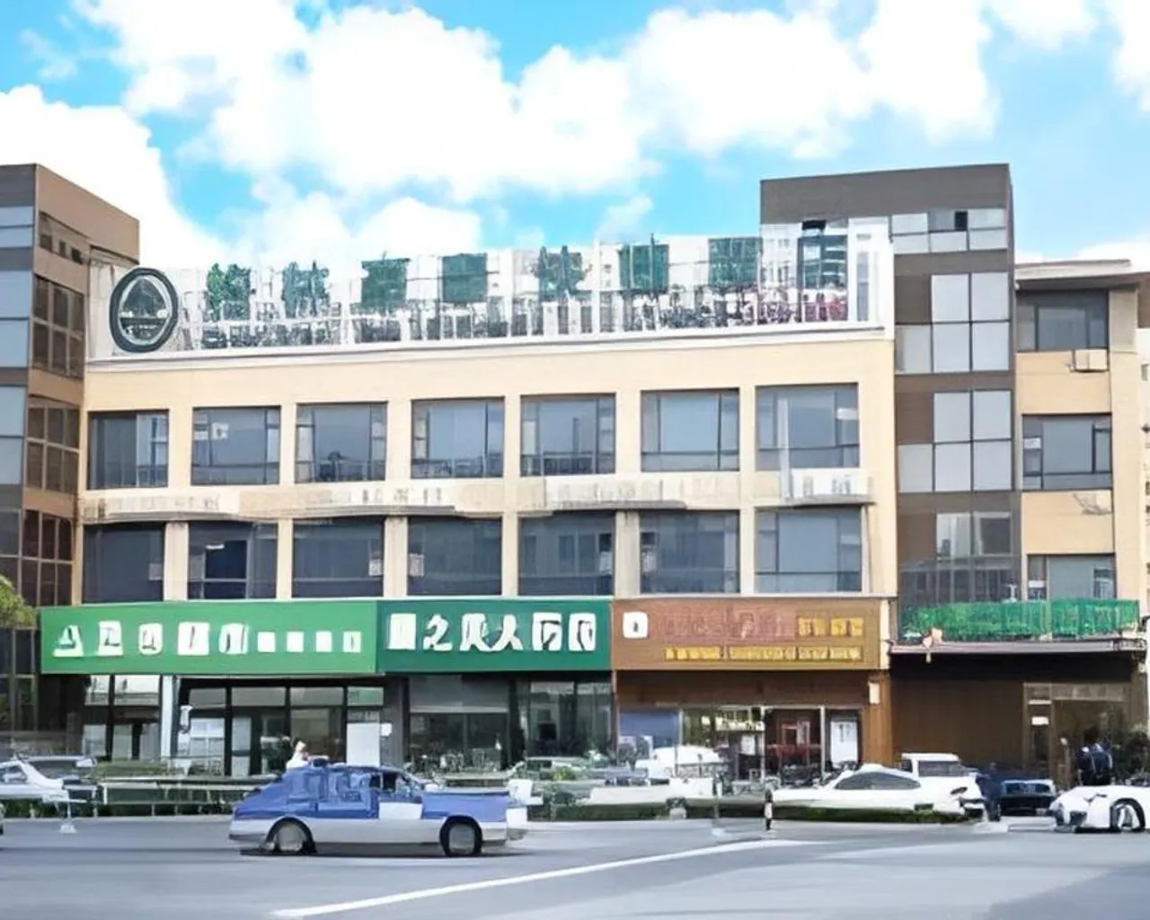 숙소 외관
