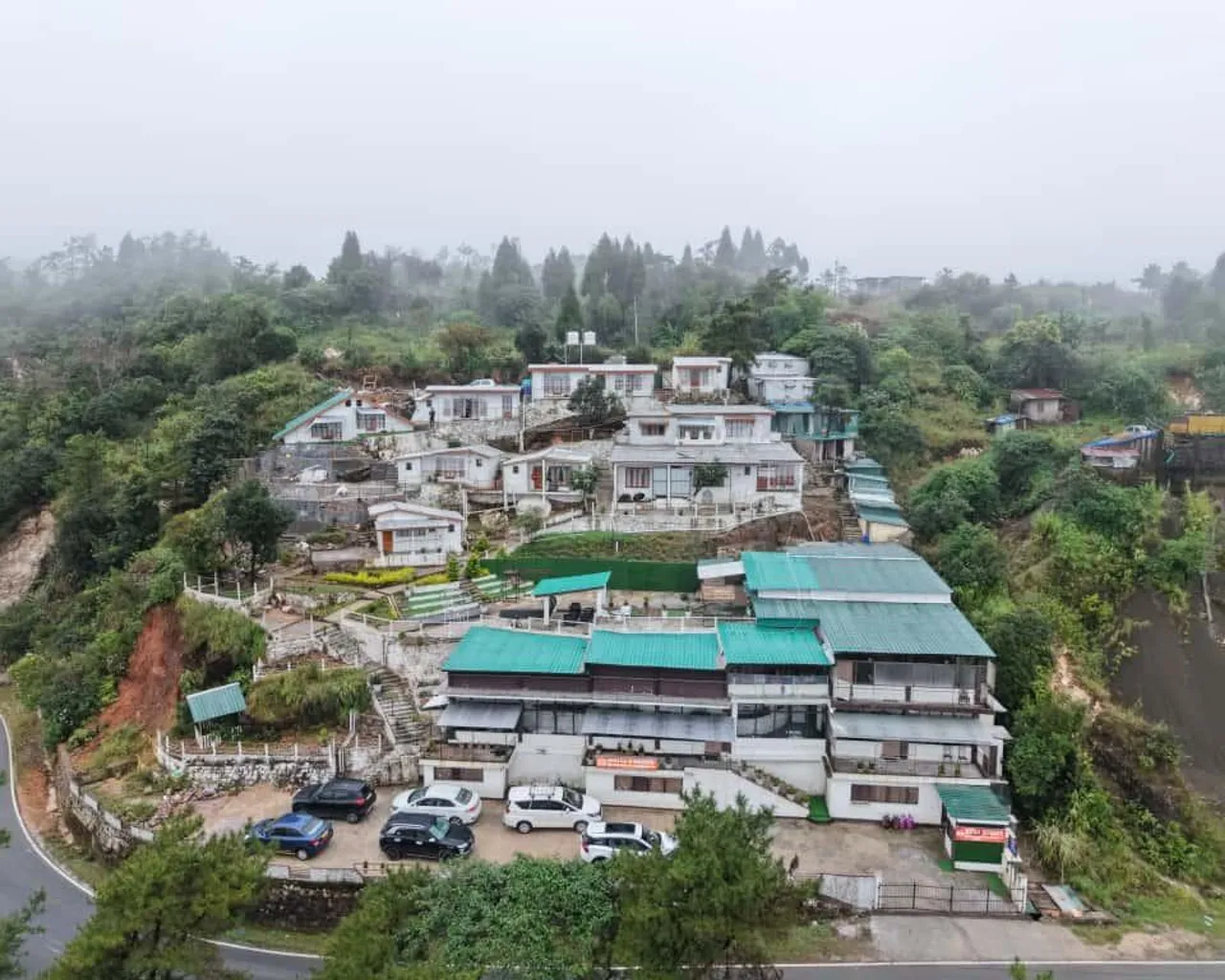 숙소 위치 확인