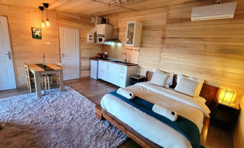 Chalet avec bain nordique