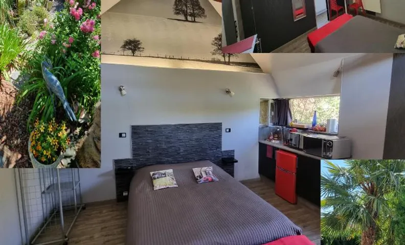 chambre mil roses