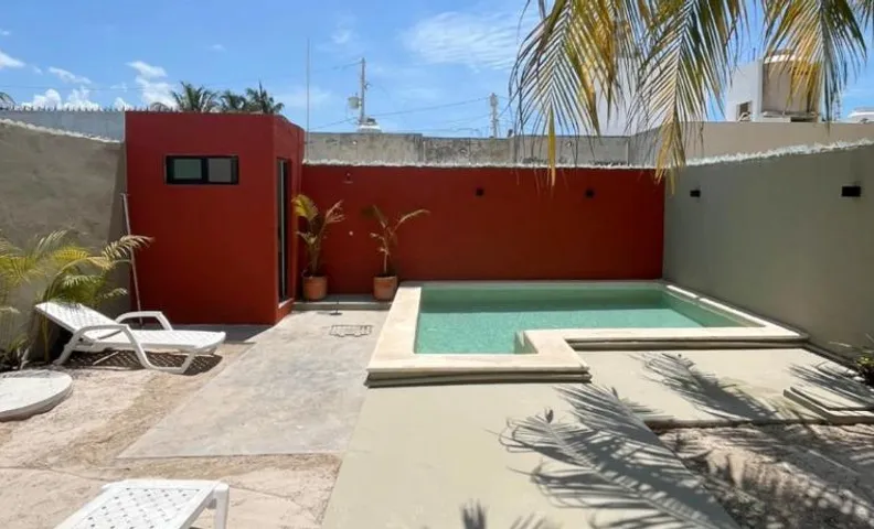 Casa con Piscina en Chixchulub a 100 m de la playa