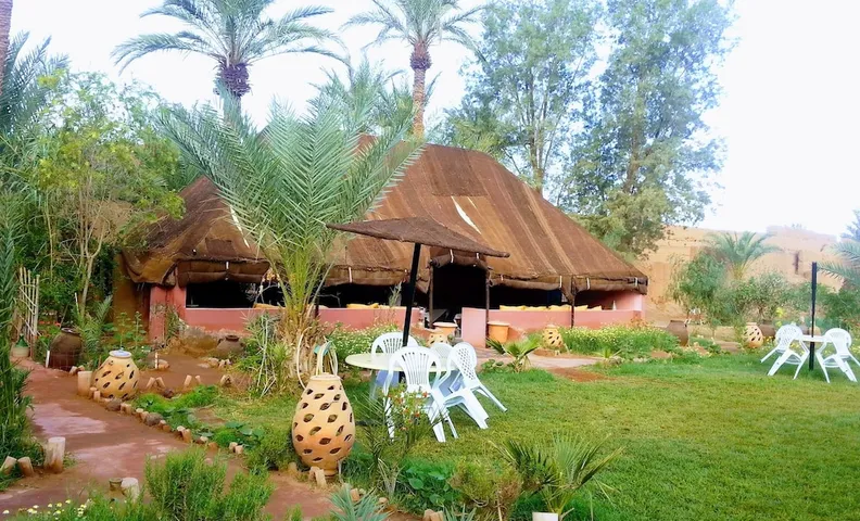 Paradise in the southern desert Morocco