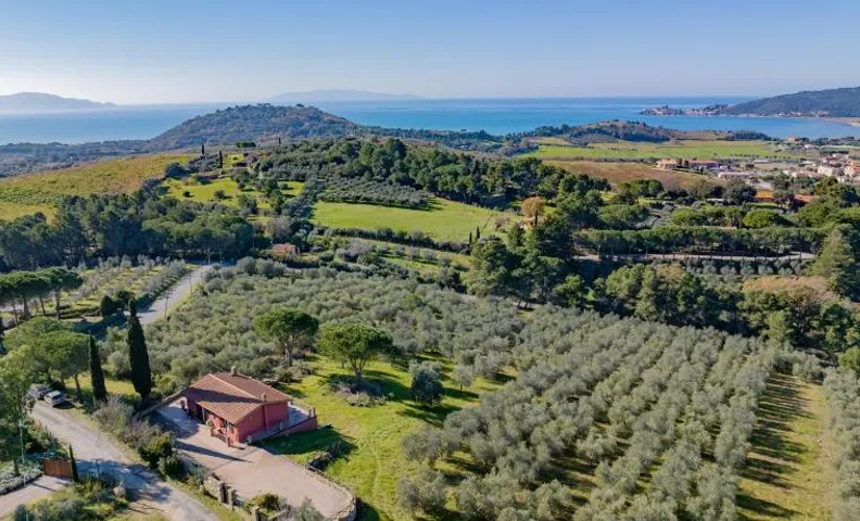 Affitti Brevi Toscana - La vista su Talamone