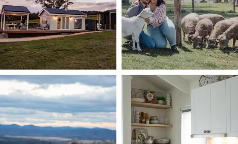 Gumnut Cottage Gippsland - Tiny Eco Stay w King Bed & Mountain Views