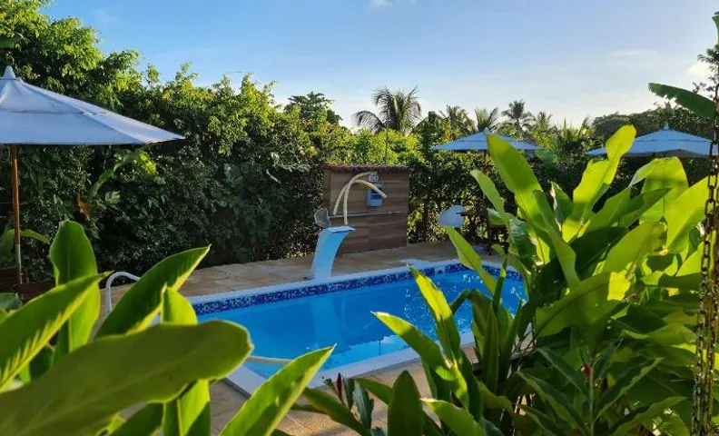 Piscina Aquecida, Jacuzzi, internet veloz, no centro de Serra Grande - Flat Terra - Vila Pitangueira