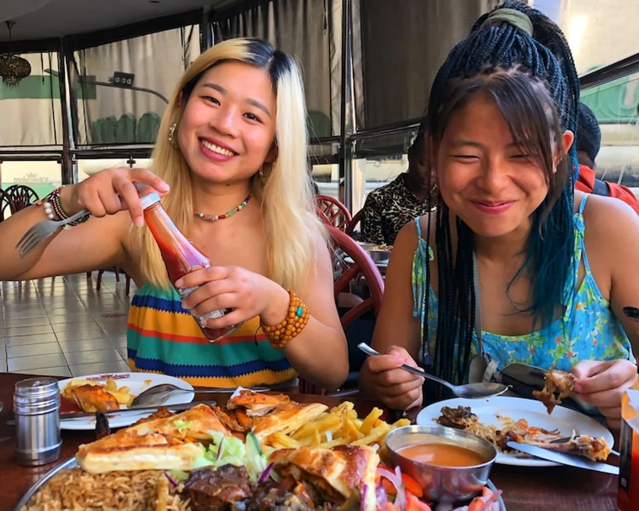 야외 다이닝