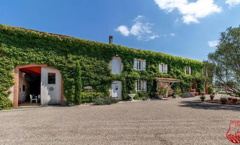 Gîte avec piscine et animaux