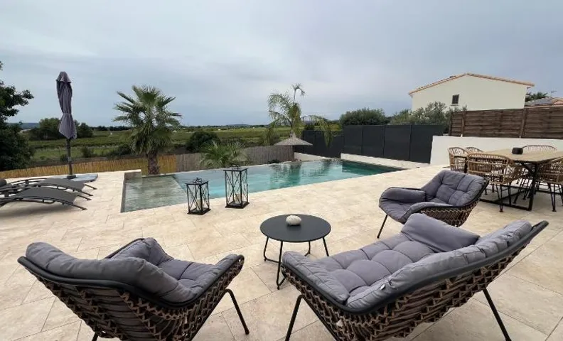 Suite privée accès piscine