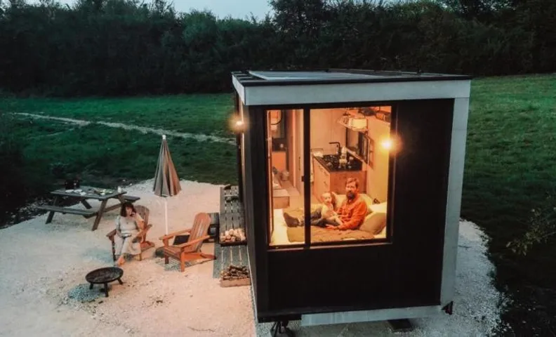 Domaine de L'Atrée - Parcel Tiny House - Tiny House 2 en Bourgogne à 2h de Paris MAE-3523