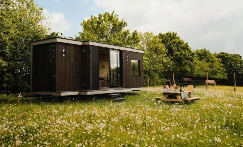 Puits Carré - Parcel Tiny House - Tiny House près des chevaux dans le Perche MAE-8941