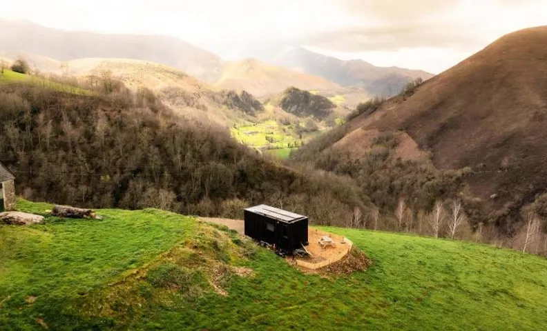 Bele Ame - Parcel Tiny House - Tiny House face aux Pyrénées, près de Lourdes MAE-4543
