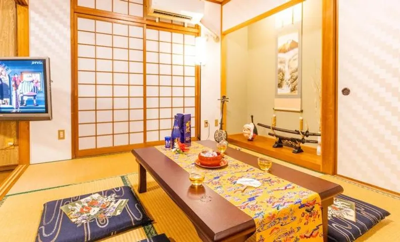 沖縄の昔ながらの雰囲気を満喫できる広々とした宿