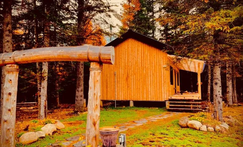 Chalet Le Madison Refuge nordique et ciel étoilé au pied du Mont-Mégantic