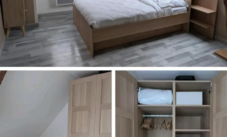 Chambre dans Longère cosy avec cuisine et lave linge