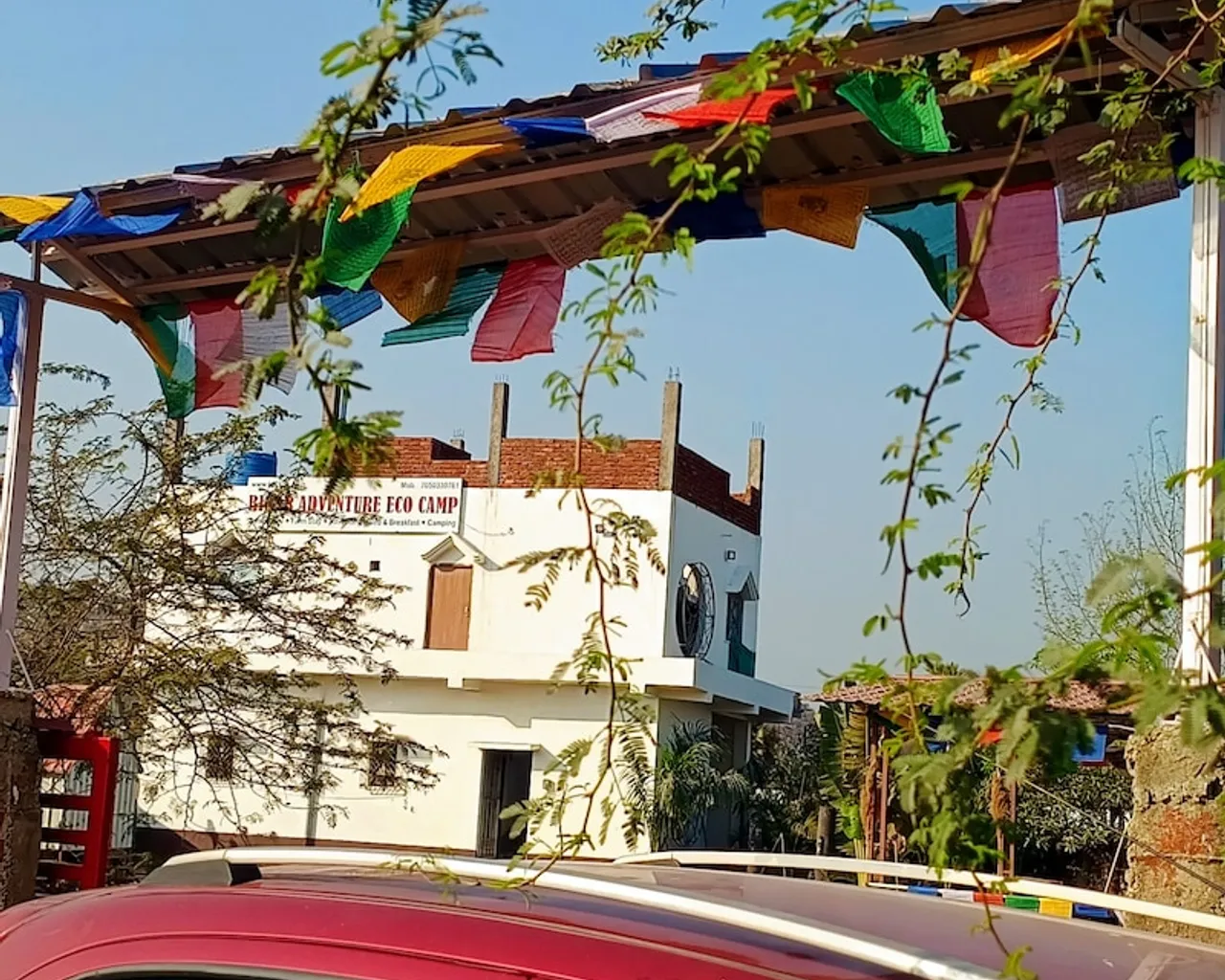 숙소 앞
