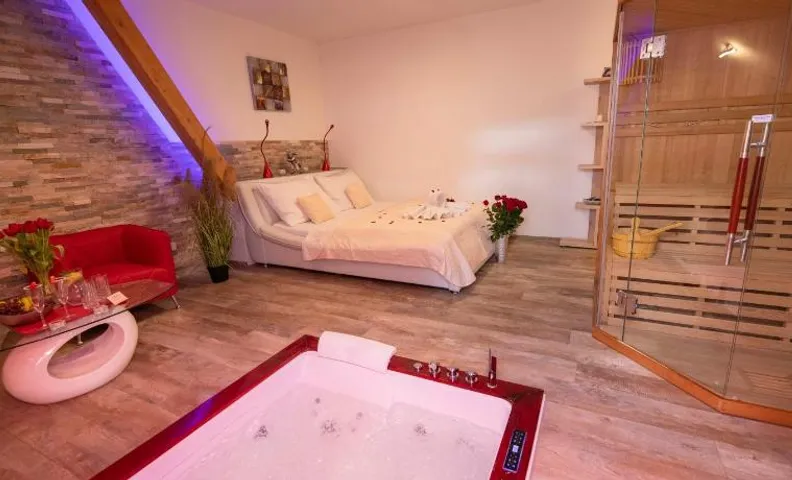 Romantický wellness suite hotel Heinz