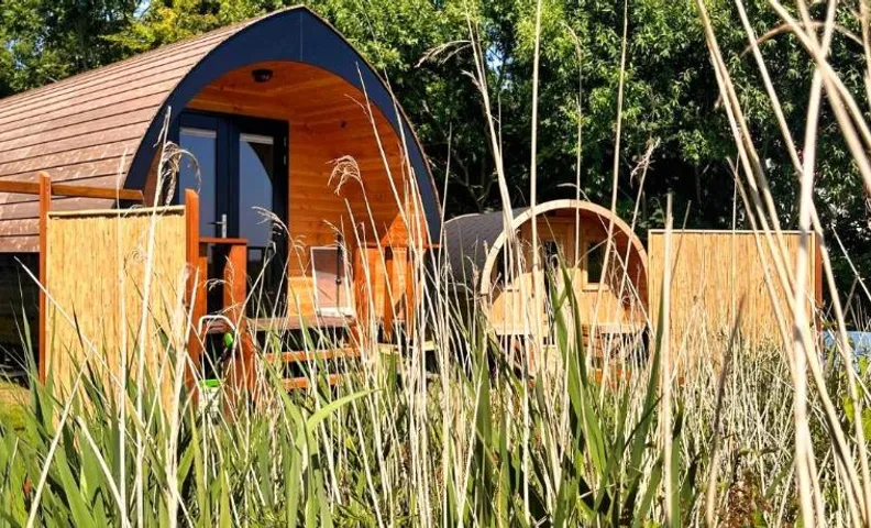 Pod aan het water