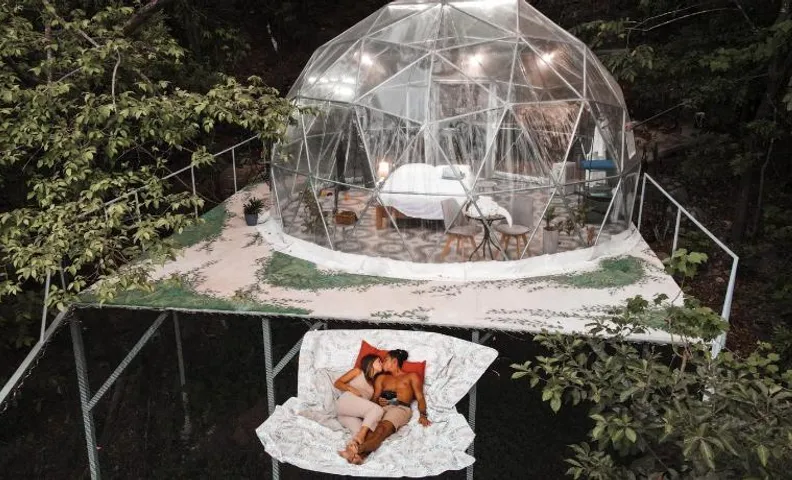 Domos Mirador Romantic Private Honeymoon Glamping