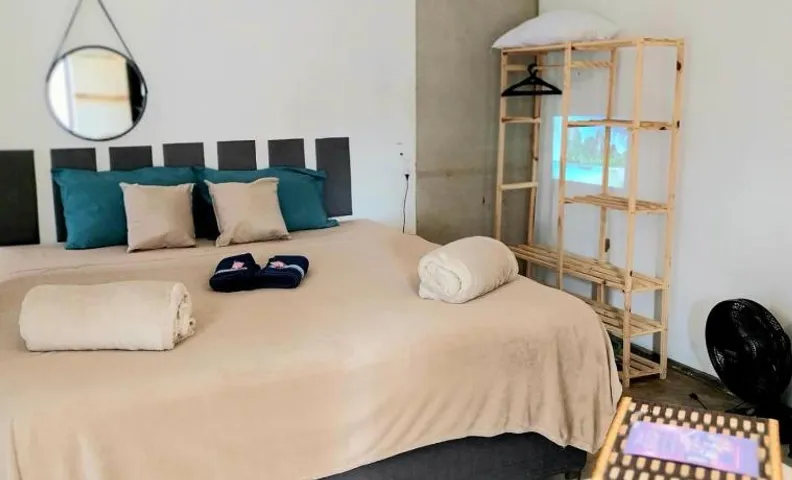 Microcasa Pousada Residencial Botânica com Kit Café da manhã