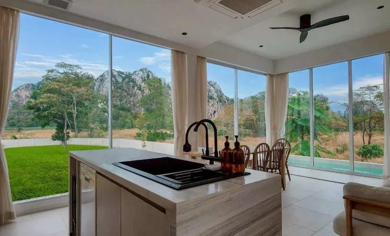 ZA-NGOB 66-Panoramic Mountain View- 3BR Pool Villa