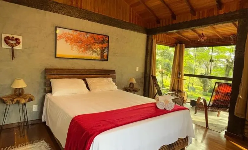 Cabana Zen no Sítio Gaia Miguel Pereira RJ