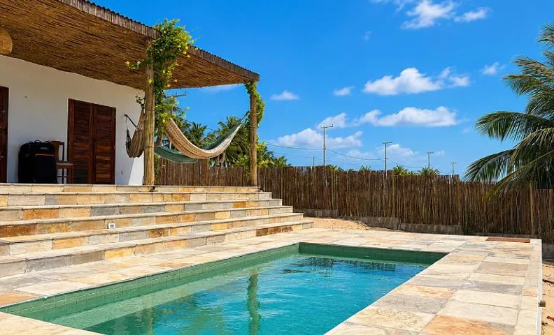 Ilha do Guajiru - Maison Piscine face a la lagune