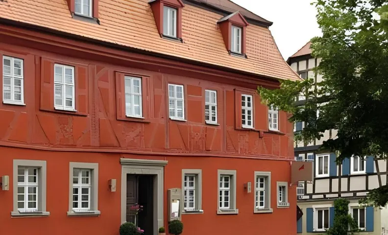 Rotes Ross Marktbergel