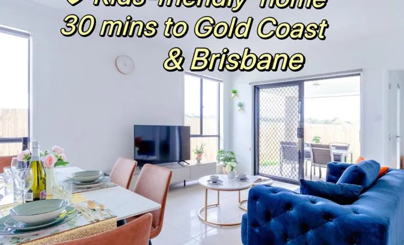 Spacious 5BR Home for Family & Group in Logan Reserve, 30min to Gold Coast